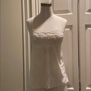 American Eagle Eyelet Top